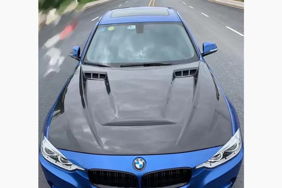BMW 4 sērija F32/F33/F36 2012–2020 Motora pārsegs V3 (Karbons) Image