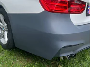 BMW 3. sērija F30/F31 2012–2019 Aizmugurējais bamperis F80 M3 stilā (F30) foto 5