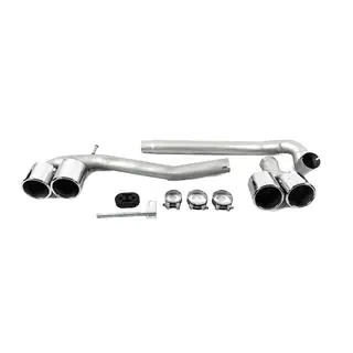M5 stila izpūtēja uzgaļi (2 gab.) BMW 5. sērija F10/F11 2010–2016 foto 1