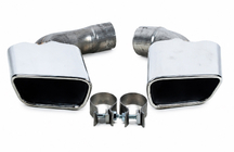 BMW X5 F15 2013–2018 Izplūdes uzgaļi M-Performance Silver foto 1