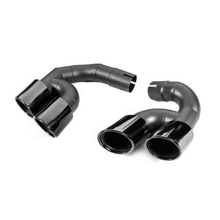 Izpūtēja uzgaļi V3 Black X5M F95 stilā BMW X5 G05 2019–2026 foto 3