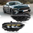 Ford Mustang 2015–2023 Priekšējie lukturi Full LED (2018-2023, 2 gab.) foto 1