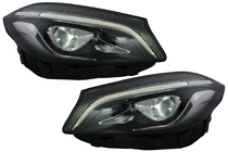 Mercedes A-class W176 2012–2018 Priekšējie lukturi Full LED (2 gab.) foto 12