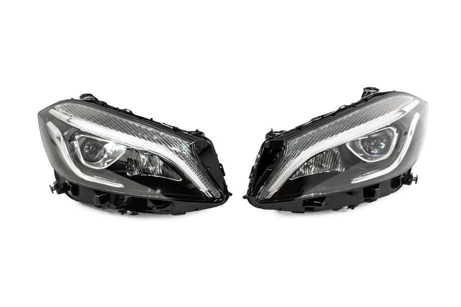 Mercedes A-class W176 2012–2018 Priekšējie lukturi Full LED (2 gab.) Image