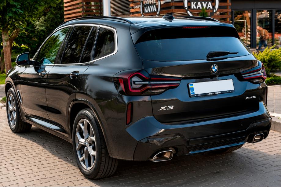 BMW X3 G01 2018– Aizmugurējais bamperis ar difuzoru X3M F97 stilā (2022-2024) Foto 1