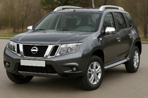 Nissan Terrano 2014– Spoguļu uzlikas V1 (2 gab., ABS) foto 1