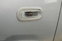 Skoda Citigo 2011–2020 Hromēti pagrieziena rādītāja atkārtotāja pārsegi (2 gab., nerūsējošais tērauds) foto 1