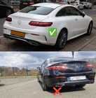 Mercedes E-class coupe C238 2016–2024 AMG E63 virsbūves body kit komplekts (2020–2024) foto 6