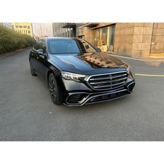 Priekšējais bamperis W223 AMG-Line stilā foto 2