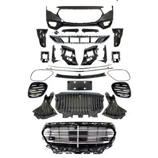 Priekšējais bamperis W223 AMG-Line stilā foto 3