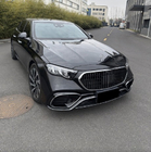 Mercedes E-class W214 2023– Priekšējais bamperis W223 Maybach stilā foto 2
