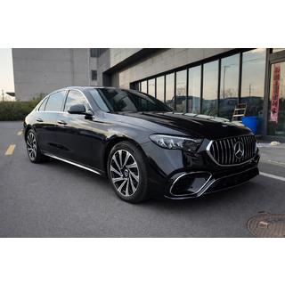 Priekšējais buferis W223 S63 AMG stilā foto 2