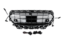 Mercedes E-class W214 2023– Priekšējā radiatora reste W223 AMG-Line stilā ar LED foto 2