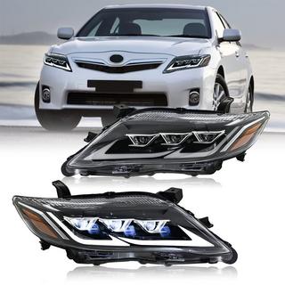 Priekšējie lukturi Lexus-design V2 (facelift, 2 gab.) Toyota Camry 2006–2011 foto 1