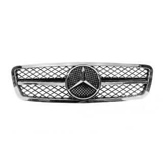 AMG priekšējā radiatora reste Mercedes C-class W203 2000–2007 foto 4