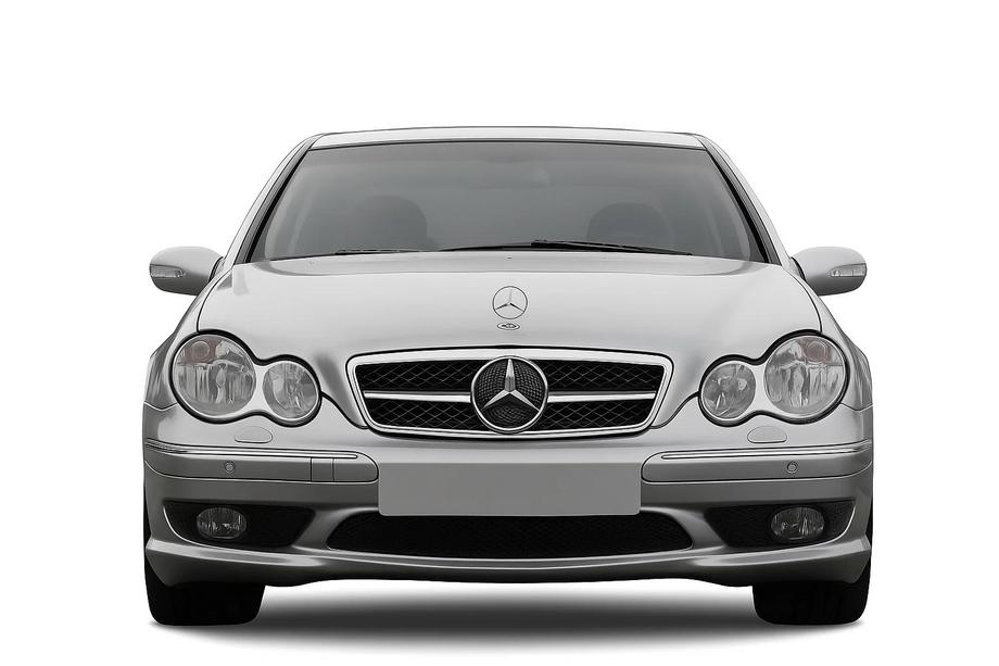 Mercedes C-class W203 2000–2007 AMG priekšējā radiatora reste Image