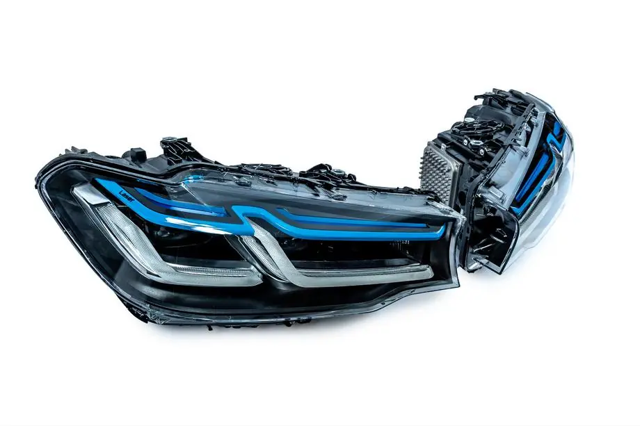BMW 5. sērija G30/G31 2017–2023 Priekšējie lukturi Full LED Laser (2017-2020) Foto 4
