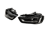Audi A4 B8 2007–2015 Priekšējie lukturi ar Full LED moduļiem (2012-2015, Halogen to LED, 2 gab.) foto 2