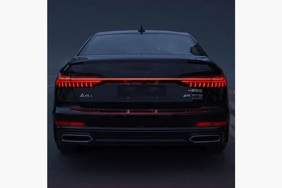 Audi A6 C8 2018–2025 LED aizmugurējie lukturi bagāžnieka vākam Image