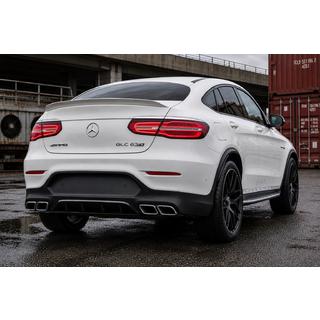 Aizmugurējais difuzors ar izpūtēja uzgaļiem Silver (AMG63 dizains) foto 3