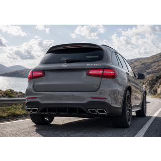 Aizmugurējais difuzors ar izpūtēja uzgaļiem Silver (AMG63 Design) foto 2