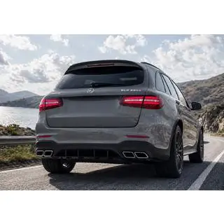 Aizmugurējais difuzors ar izpūtēja uzgaļiem Silver (AMG63 Design) foto 2