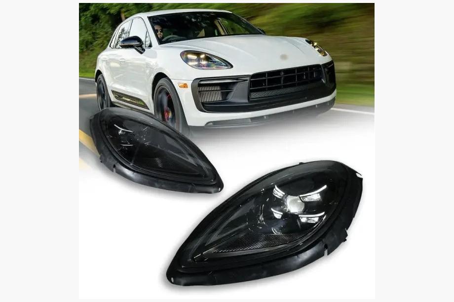 Porsche Macan 2014–2024 Priekšējie lukturi Black (2018-2021, 2 gab.) Image