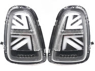 Mini Cooper R56/57 2006–2014 Aizmugurējie LED lukturi Union Jack stilā Black V-2 (2 gab.) foto 1