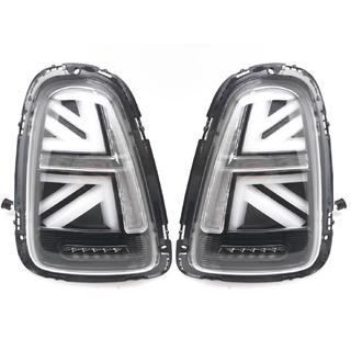Aizmugurējie LED lukturi Union Jack stilā Black V-2 (2 gab.) Mini Cooper R56/57 2006–2014