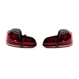 Aizmugurējie LED lukturi (2 gab.) Volkswagen Golf 6 2008–2014 foto 1