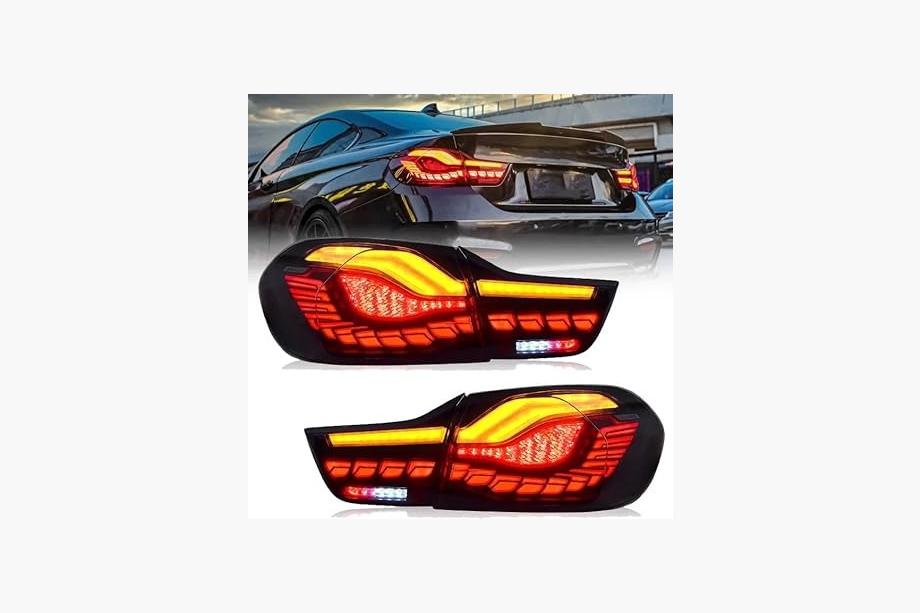 BMW 4 sērija F32/F33/F36 2012–2020 LED aizmugurējie lukturi Red Foto 3