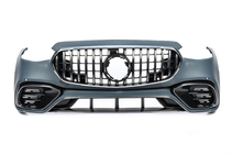 Mercedes S-class W223 2020– AMG S63 priekšējais bamperis komplektā (salikts) foto 1