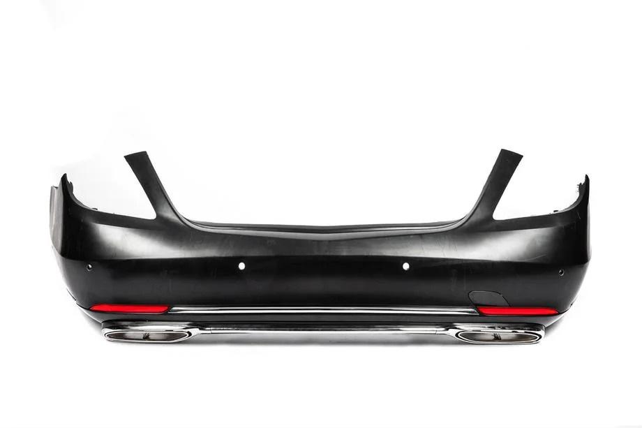 Mercedes S-class W222 2013–2022 Aizmugurējais bamperis ar difuzoru Maybach (2018-2022) Image