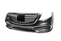 Mercedes S-сlass W222 2013–2022 Maybach priekšējais bamperis (2018-2022) foto 3