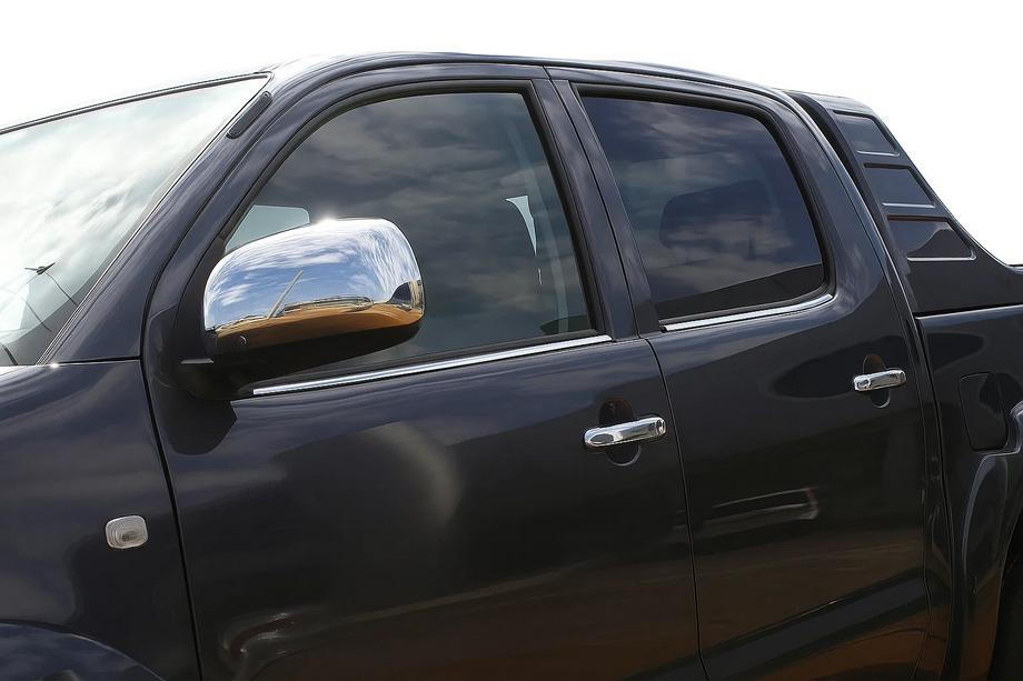 Toyota Hilux 2006–2015 Logu apdares līstes (4 gab., nerūsējošais tērauds) Carmos - turku teras Image