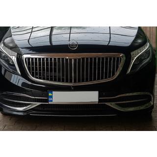 Maybach priekšējais bamperis samontēts foto 2