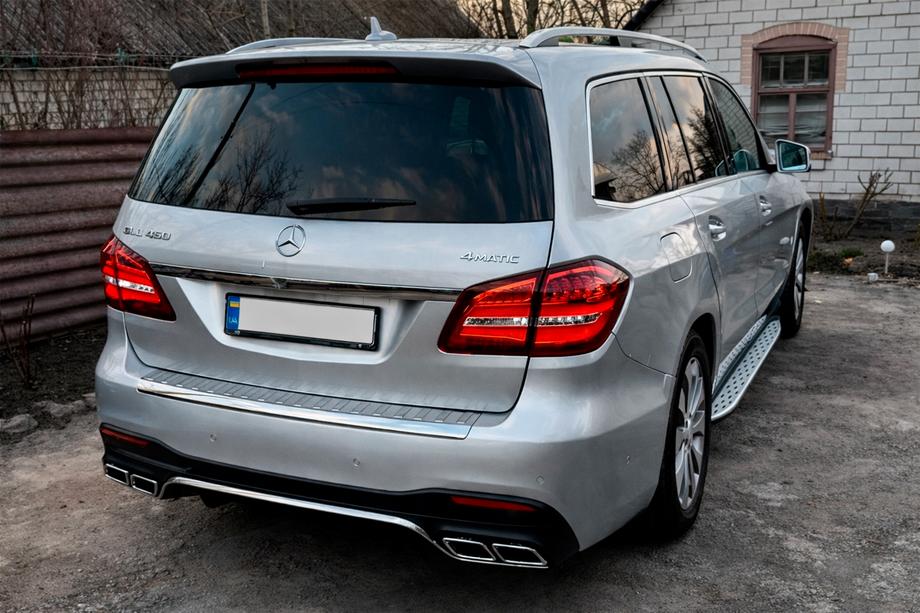 Mercedes GL/GLS klase X166 2012–2019 AMG GLS63 aizmugurējais bamperis Image