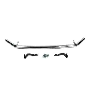Priekšējais aizsargstienis ST008 (2017-2021, nerūsējošais tērauds) Nissan Qashqai 2014–2021 foto 2