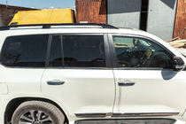 Toyota Land Cruiser 200 2007–2021 Logu līstes (6 gab., nerūsējošais tērauds) Carmos - turku teras foto 12