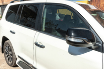 Toyota Land Cruiser 200 2007–2021 Logu līstes (6 gab., nerūsējošais tērauds) Carmos - turku teras foto 14