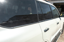 Toyota Land Cruiser 200 2007–2021 Logu līstes (6 gab., nerūsējošais tērauds) Carmos - turku teras foto 3
