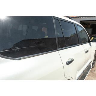 Logu līstes (6 gab., nerūsējošais tērauds) Toyota Land Cruiser 200 2007–2021 foto 3