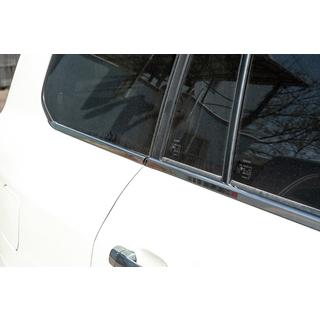 Logu līstes (6 gab., nerūsējošais tērauds) Toyota Land Cruiser 200 2007–2021 foto 4