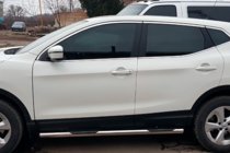 Nissan Qashqai 2014–2021 Sānu aizsargcaurules (2017-2021, 2 gab., nerūsējošais tērauds) foto 3