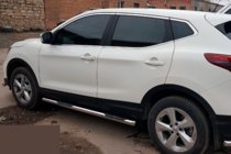 Nissan Qashqai 2014–2021 Sānu aizsargcaurules (2017-2021, 2 gab., nerūsējošais tērauds) foto 4