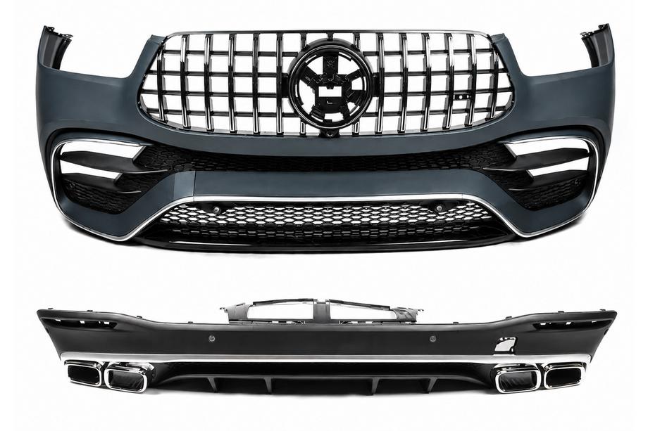 Mercedes GLE W167 2018– AMG GLE63 virsbūves komplekts (ar aizmugurējo difuzoru) Image