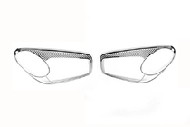 Toyota Rav 4 2001–2005 Hromētas priekšējo lukturu uzlikas (2 gab., plastmasa) 2003–2006 foto 5