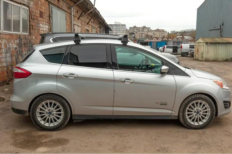 Ford C-Max/Grand C-Max 2010–2019 Jumta šķērssijas gludam jumtam (2 gab., Asaf V4) Foto 13