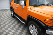 Toyota FJ Cruiser 2006–2022 Sānu pakāpieni Fullmond (2 gab., alumīnijs) foto 1