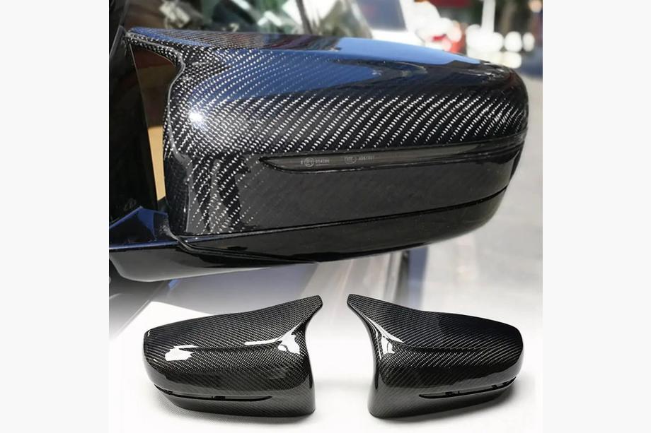 BMW 7. sērija G11/G12 2015–2022 Spoguļu vāciņi M-Look V2 (Carbon) Image